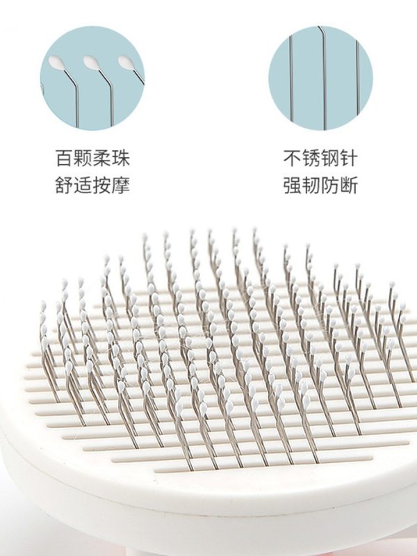 Self-Cleaning Slicker Brush