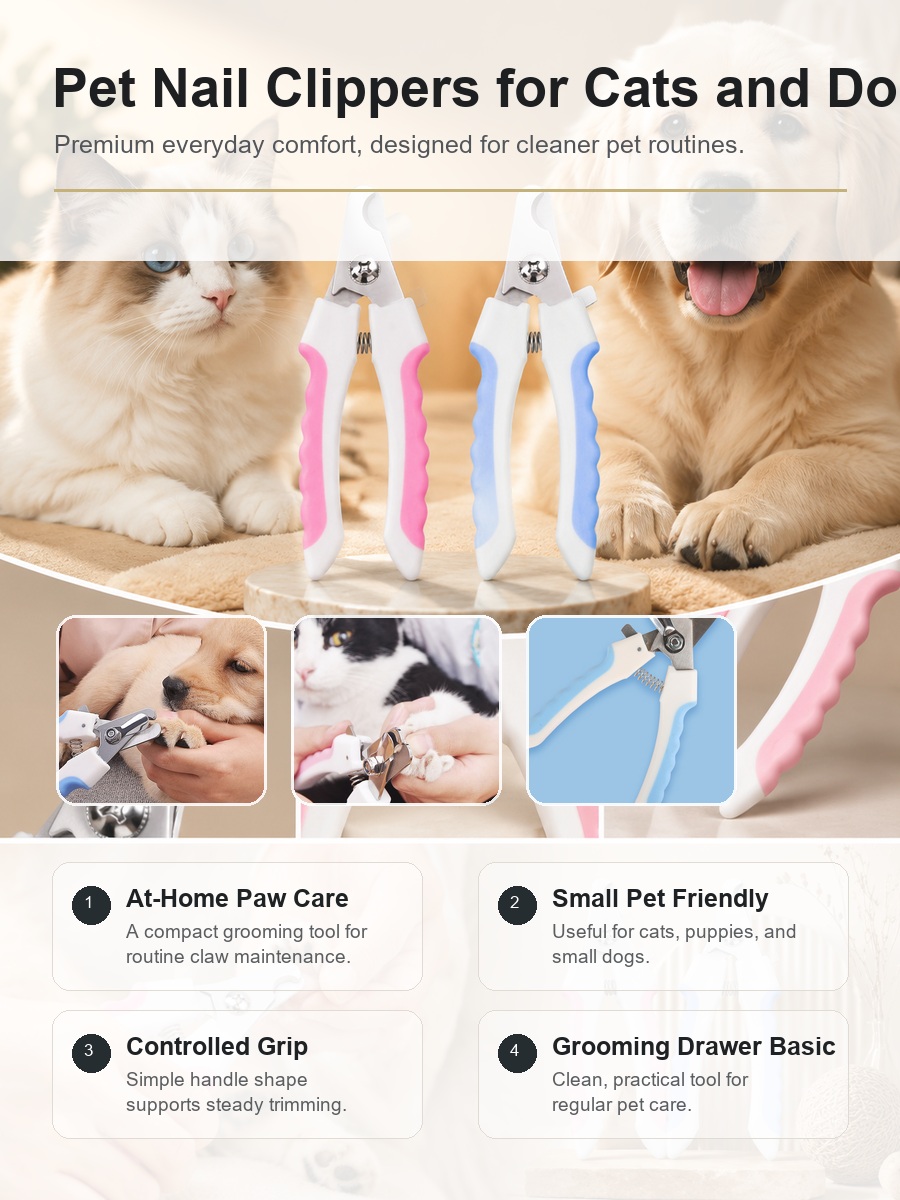 Pet Nail Clippers for Cats and Dogs rich product detail
