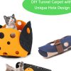 Felt Cat Tunnel Toy