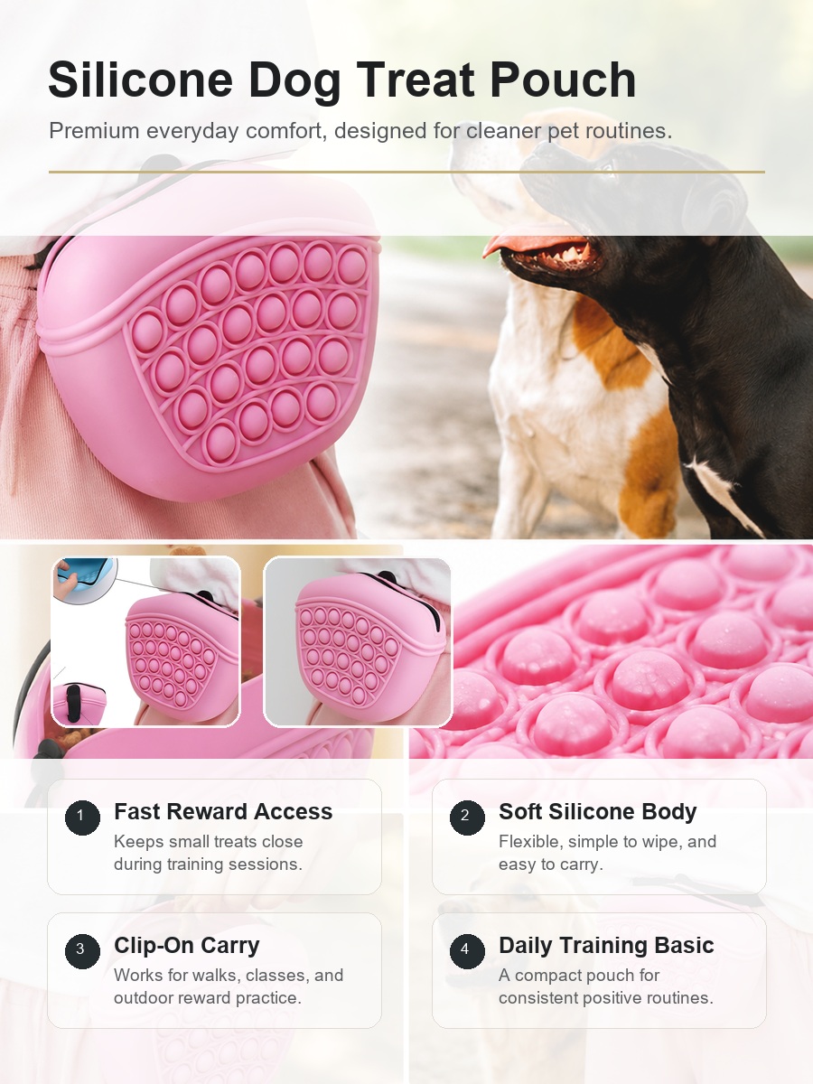 Silicone Dog Treat Pouch rich product detail